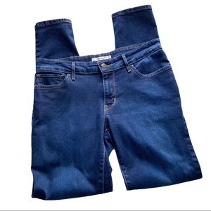 Levi's Women's Skinny Jeans - Dark Blue